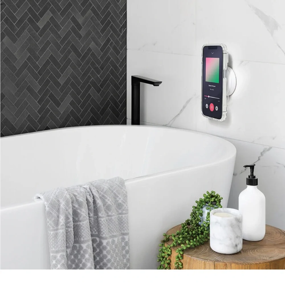 NEW PopSockets Multi-Surface Suction Mount - White